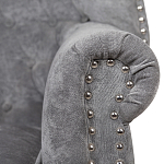 Кресло Charlie Armchair grey velour варинант исполнения - 5 | Loft Concept в Тюмени