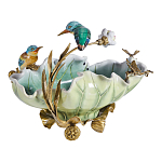 Чаша в виде листка лотоса с птицами Eden Garden варинант исполнения - 2 | Loft Concept в Тюмени