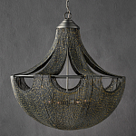 Люстра в форме колокола с декором из тонких железных нитей Jagged Pattern варинант исполнения - 5 | Loft Concept в Тюмени
