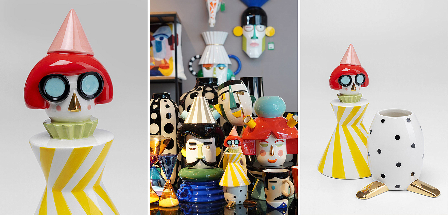 Ваза с крышкой Funny Doll Vase III Ваза с крышкой Funny Doll Vase III - Loft-Concept в Тюмени