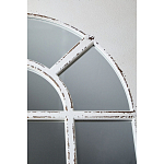 Зеркало-окно с эффектом старения в венецианском стиле Venetian White Mirror варинант исполнения - 3 | Loft Concept в Тюмени