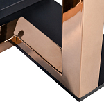 Стол обеденный со стальными ножками оригинальной формы Gourmet Meal варинант исполнения - 4 | Loft Concept в Тюмени