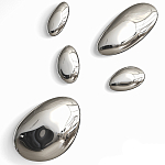 Абстрактная скульптура на стену в виде капли воды Water Outline варинант исполнения - 8 | Loft Concept в Тюмени