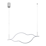 Подвесной светильник волнообразный изогнутый на двух тросах 123 см Spiral Lighting варинант исполнения - 2 | Loft Concept в Тюмени