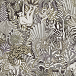 Ткань Jungle Animaux Camoufles Бежевый Велюр N 1147 варинант исполнения - 1 | Loft Concept в Тюмени