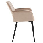 Стул с подлокотниками бежевый NEASAN STOOL варинант исполнения - 3 | Loft Concept в Тюмени