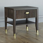 Прикроватная тумбочка с ящиком Elsa Dreams Walnut варинант исполнения - 1 | Loft Concept в Тюмени