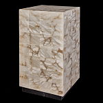 Торшер прямоугольный из натурального камня Calcite Geometry варинант исполнения - 9 | Loft Concept в Тюмени