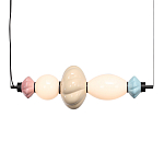 Подвесной светильник фигруный с керамическими элементами 18W LED Fragrant Light варинант исполнения - 2 | Loft Concept в Тюмени