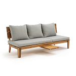 Садовый диван-трансофрмер Kate серый варинант исполнения - 1 | Loft Concept в Тюмени