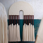 Настенное украшение из хлопковых нитей Volcan Wall Hanging варинант исполнения - 1 | Loft Concept в Тюмени