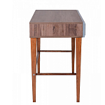 Стол письменный из массива бука с 2-мя ящиками серый Wenge Light варинант исполнения - 2 | Loft Concept в Тюмени