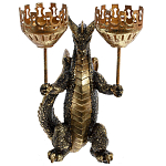 Подсвечник в виде дракона Dragon with Two Candlesticks варинант исполнения - 9 | Loft Concept в Тюмени