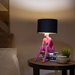 Настольная лампа TERRAMI с абажуром варинант исполнения - 11 | Loft Concept в Тюмени