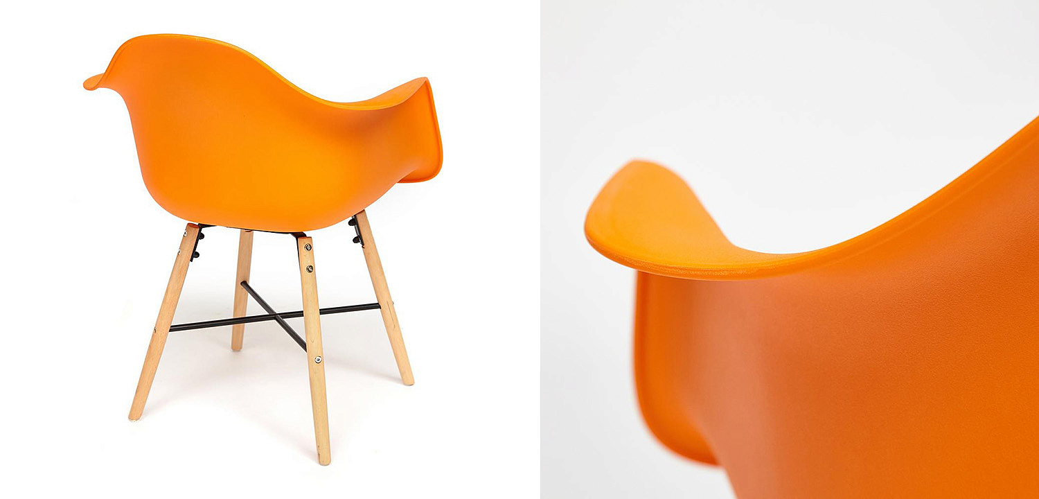 Стул DAW orange Стул DAW orange - Loft-Concept в Тюмени