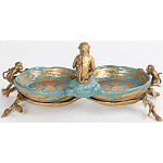 Блюдо двойное из фарфора Crogy варинант исполнения - 4 | Loft Concept в Тюмени