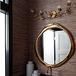 Зеркало в ассиметричной золотой раме Mirror of Aragorn варинант исполнения - 4 | Loft Concept в Тюмени