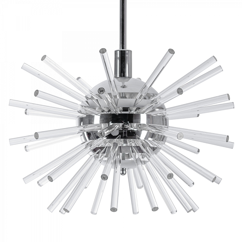 Bakalowits Miracle Sputnik Chandelier with Crystal Glass Rods Хром Прозрачное Стекло Bakalowits Miracle Sputnik Chandelier with Crystal Glass Rods Хром Прозрачное Стекло в Тюмени | Loft Concept
