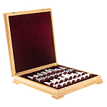Шахматы Северные народы в ларце из натурального бука Decorative Thematic Chess варинант исполнения - 7 | Loft Concept в Тюмени