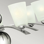 Люстра с матовыми конусными плафонами и декоративными элементами в форме шаров Hinkley варинант исполнения - 17 | Loft Concept в Тюмени