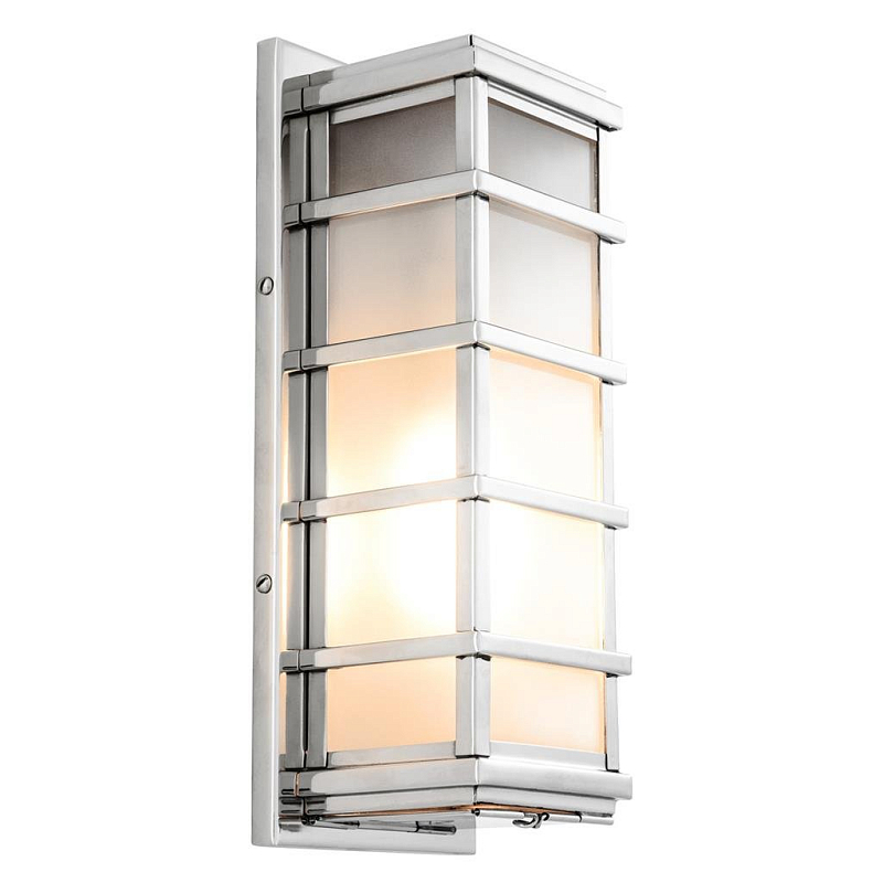 Бра Wall Lamp Welby Nickel Никель Прозрачное Стекло Бра Wall Lamp Welby Nickel Никель Прозрачное Стекло в Тюмени | Loft Concept