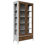 Витрина из массива бука двухдверная Tasteful Furniture варинант исполнения - 1 | Loft Concept в Тюмени