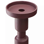 Подсвечник фигурный сливовый Bright Accent 35 см варинант исполнения - 2 | Loft Concept в Тюмени