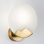 Бра с плафоном из камня в форме диска Ricci Stone Wall Lamp варинант исполнения - 2 | Loft Concept в Тюмени