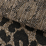 Мебельная ткань Жаккард коричневый животный принт 145 см T2-140 варинант исполнения - 3 | Loft Concept в Тюмени