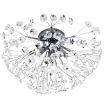 Потолочный светильник Crystal Dandelions Chrome Ceiling Lamp варинант исполнения - 1 | Loft Concept в Тюмени
