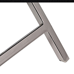 Стол сервировочный кожаный с декором в виде золотистой фигуркой лося Embodiment of Style варинант исполнения - 4 | Loft Concept в Тюмени