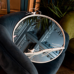 Зеркало настенное в раме белого цвета с декором птица на ветке Mirror Portal варинант исполнения - 3 | Loft Concept в Тюмени