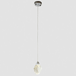 Подвесной светильник с хрустальным плафоном хром Esme Crystal Chrome Hanging Lamp варинант исполнения - 2 | Loft Concept в Тюмени