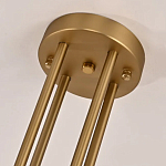 Люстра CANELLE Round Chandelier 8 Modern Brass варинант исполнения - 3 | Loft Concept в Тюмени