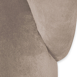 Барный стул вращающийся со спинкой Бежевый Велюр Vendramin Chair варинант исполнения - 3 | Loft Concept в Тюмени