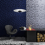 Гипсовая 3D Панель M-45 варинант исполнения - 1 | Loft Concept в Тюмени