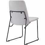 Стул мягкий светло-серый Chair Gray Runners варинант исполнения - 3 | Loft Concept в Тюмени