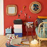 Зеркало из ротанга WICKER MIRROR варинант исполнения - 8 | Loft Concept в Тюмени