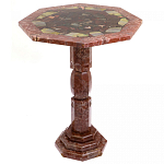 Кофейный стол из натуральных камней Лемезит и Яшма Natural Stone Tables варинант исполнения - 19 | Loft Concept в Тюмени