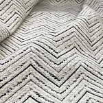 Мебельная ткань Шенилл черно-белый принт 145 см T3-38 варинант исполнения - 1 | Loft Concept в Тюмени