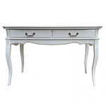 Консоль белого цвета из массива бука в стиле прованс White Provence варинант исполнения - 2 | Loft Concept в Тюмени