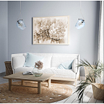 Подвесной светильник со стеклянном плафоном в форме бокала Kaleido варинант исполнения - 22 | Loft Concept в Тюмени