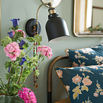 Бра с черным плафоном из металла Roomsy варинант исполнения - 5 | Loft Concept в Тюмени