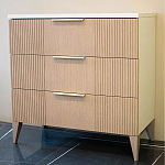 Комод коричневый с 3-мя ящиками на 4-х ножках Harper Line варинант исполнения - 3 | Loft Concept в Тюмени