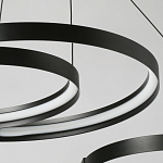 Люстра подвесная светодиодная в виде волнообразной ленты Ribbon Vortex варинант исполнения - 7 | Loft Concept в Тюмени