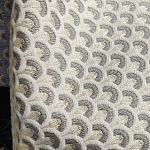 Мебельная ткань Жакард Чешуя бежевый цвет N 1050 варинант исполнения - 1 | Loft Concept в Тюмени