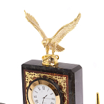 Настольный письменный набор из лемезита и змеевика с декором в виде Орла в подарочной упаковке Successful Leader варинант исполнения - 3 | Loft Concept в Тюмени