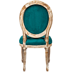 Стул из натурального бука зелёный с цветочным принтом Impressionism in Color варинант исполнения - 2 | Loft Concept в Тюмени