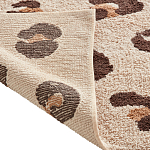 Ковер из хлопка с леопардовым принтом Soft Hugs варинант исполнения - 3 | Loft Concept в Тюмени