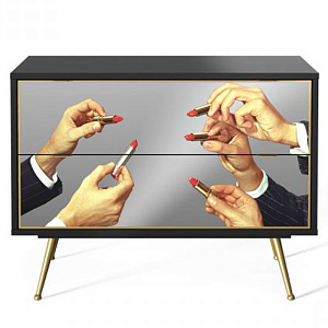 Комод Seletti Chest of Two Drawers Lipstick